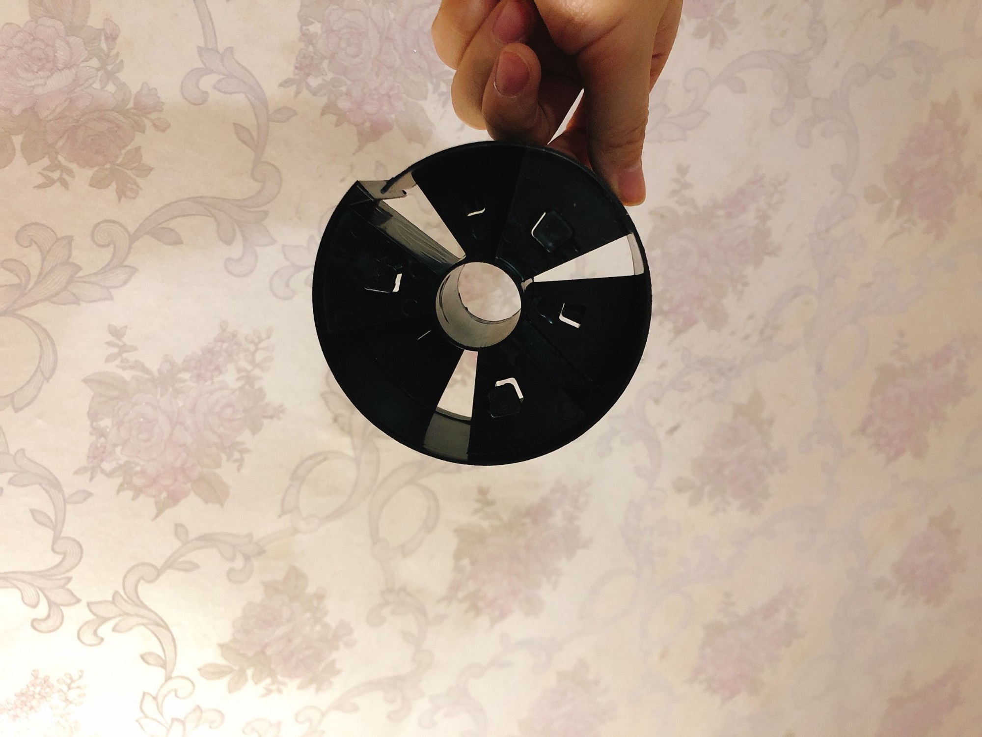 Black PS plastic reels