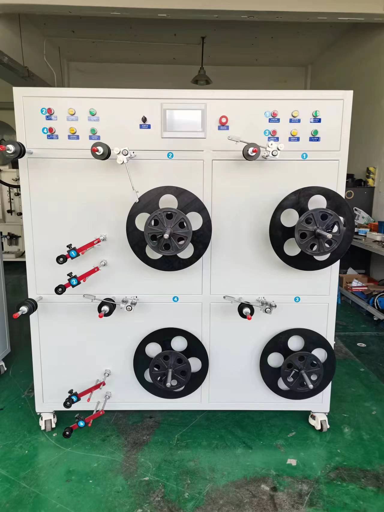 High speed rotary machine for carrier tape