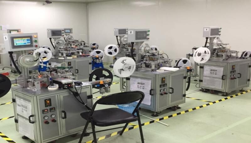 tape and reel machine